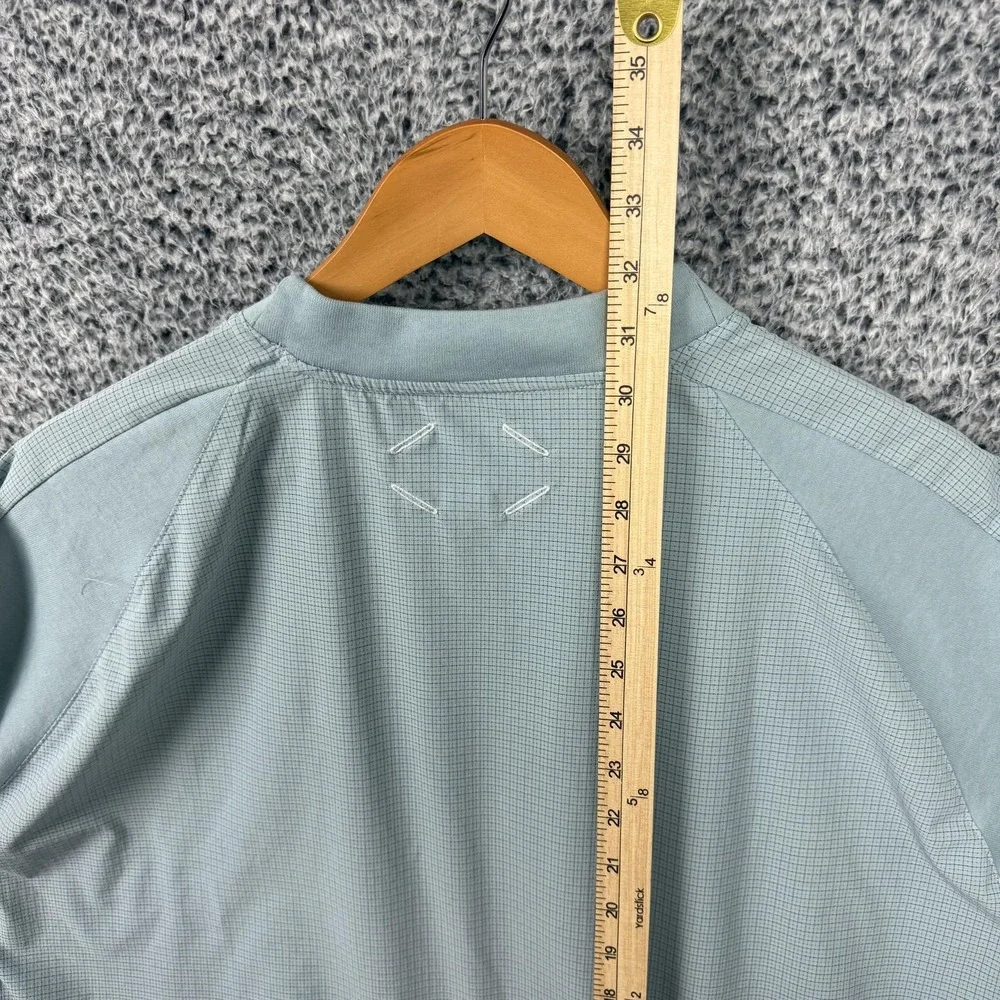 Adidas Adicross Pullover Mens XL Blue Golf Windbreaker Sweatshirt Jacket